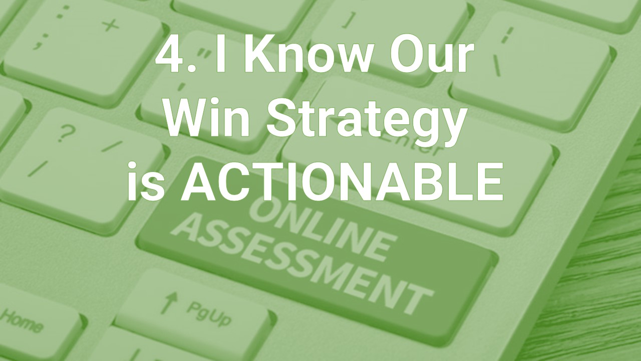 Win Strategy Assessment